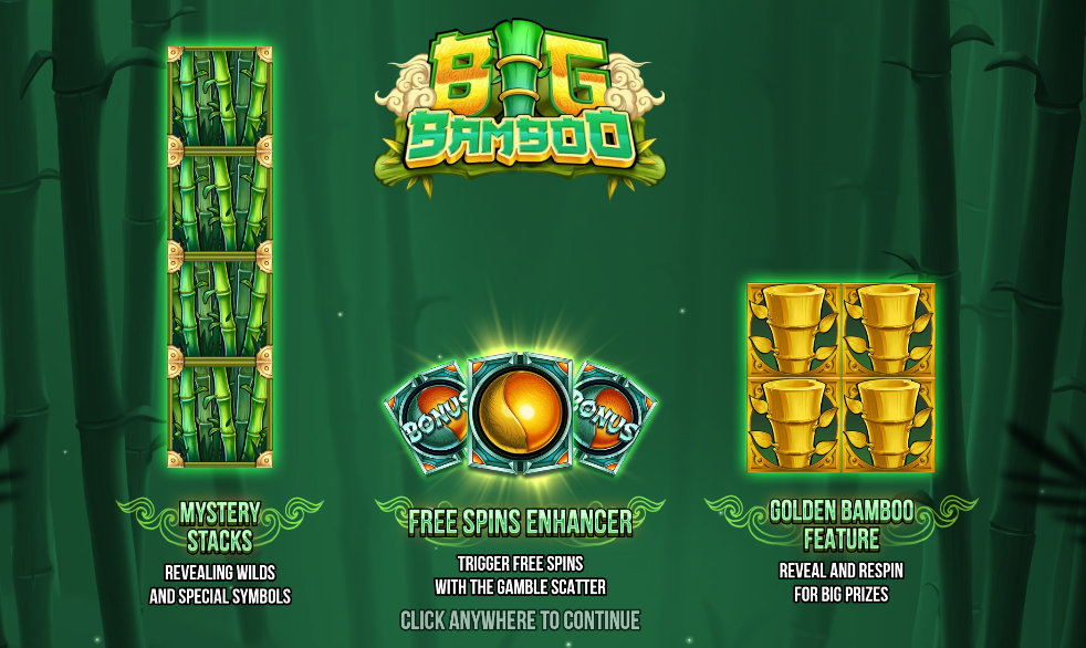 Big bamboo slot intro 